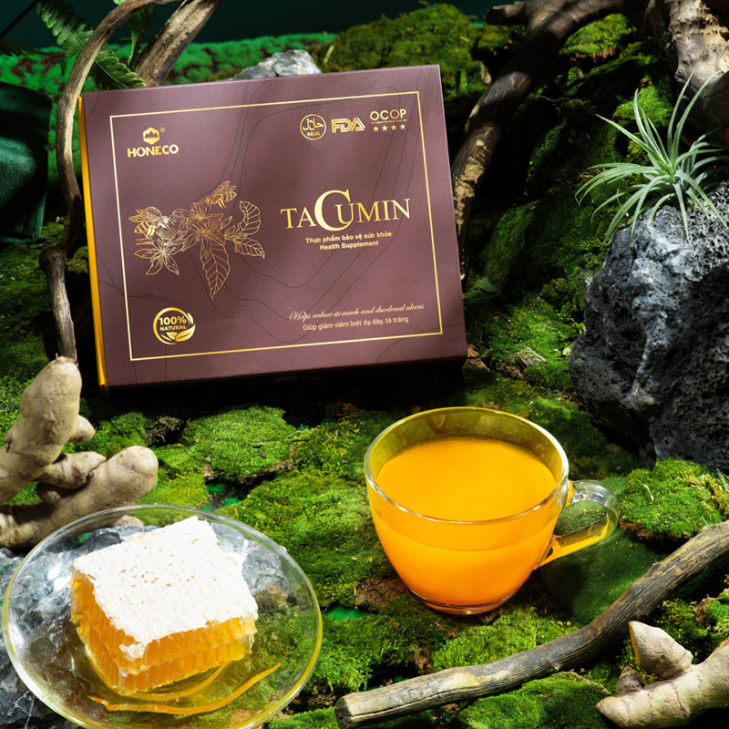 Nghệ mật ong Tacumin HONECO 15 gói x 15g