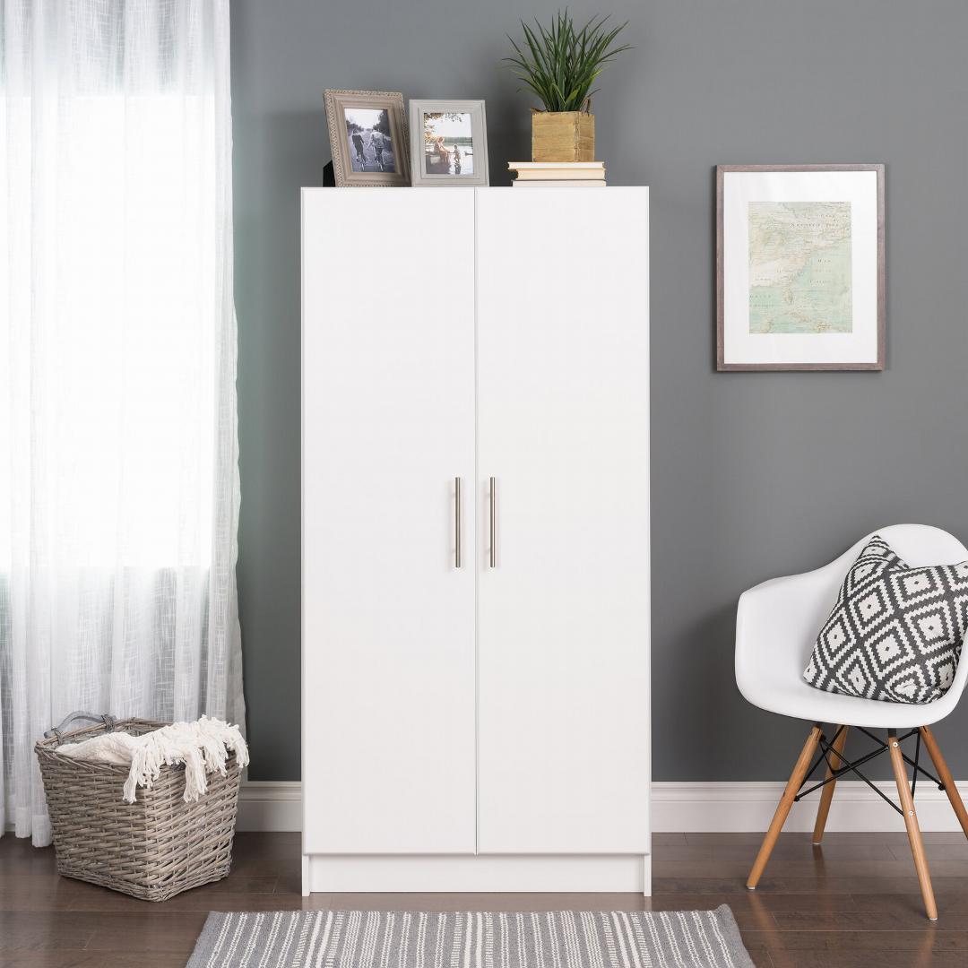 Tủ áo gia đình bằng gỗ đẹp tiện dụng SMLIFE Cynthia