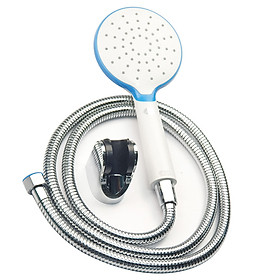 Bộ tay dây sen 1 chế độ EUROLIFE EL-108SH (Trắng - Xanh)