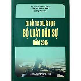 Chỉ Dẫn Tra Cứu, Áp Dụng Bộ Luật Dân Sự Năm 2015