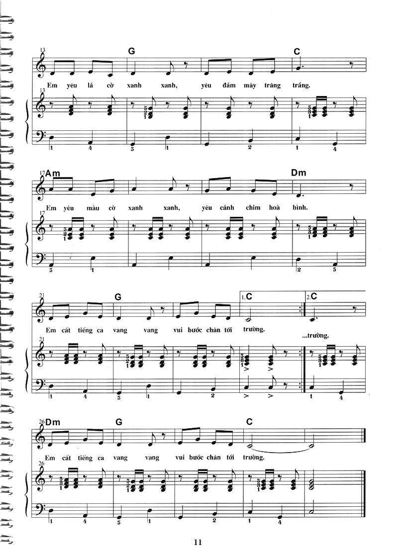 Thực Hành Đệm Piano - Chủ Đề: Ca Khúc Thiếu Nhi (Phần 1)