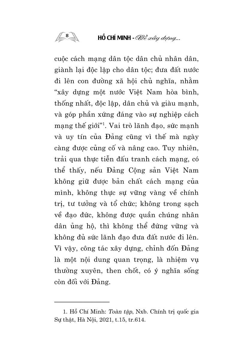 Hồ Chí Minh - Về xây dựng và chỉnh đốn Đảng (Xuất bản lần thứ hai, có chỉnh sửa và bổ sung)