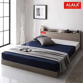 Giường thấp ALALA67 / Miễn phí vận chuyển và lắp đặt tận nơi/ Đổi trả 30 ngày/ Sản phẩm được bảo hành 5 năm từ thương hiệu ALALA/ Chịu lực 700kg