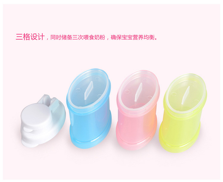 Hộp Chia Sữa 3 Ngăn Kidsme 160150