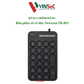 BÀN PHÍM SỐ NEWMEN TK031 - Hàng Chính Hãng