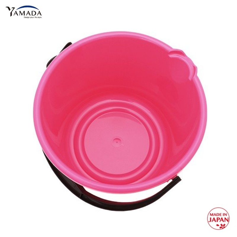 Xô nhựa Yamada 5L có quai xách, làm từ nhựa PP cao cấp - nội địa Nhật Bản
