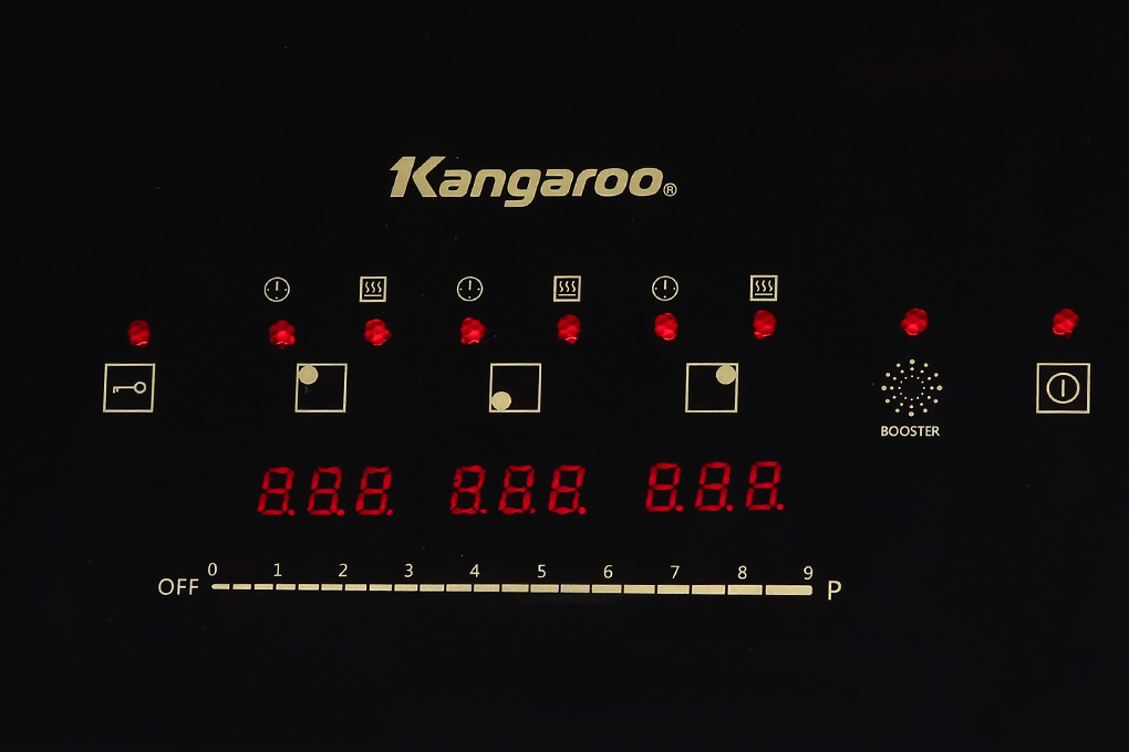 Bếp từ hồng ngoại ba vùng nấu Kangaroo KG446i - Hàng chính hãng