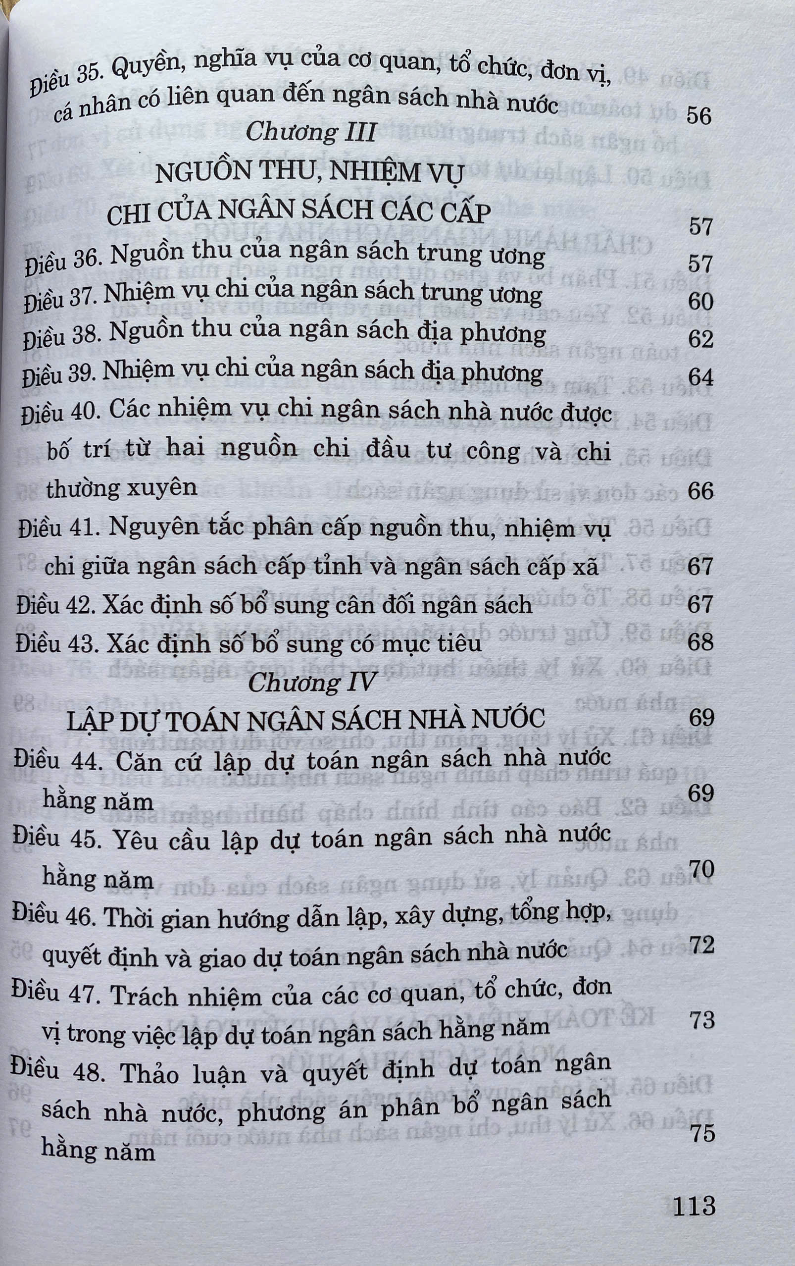Luật Ngân Sách Nhà Nước Năm 2025
