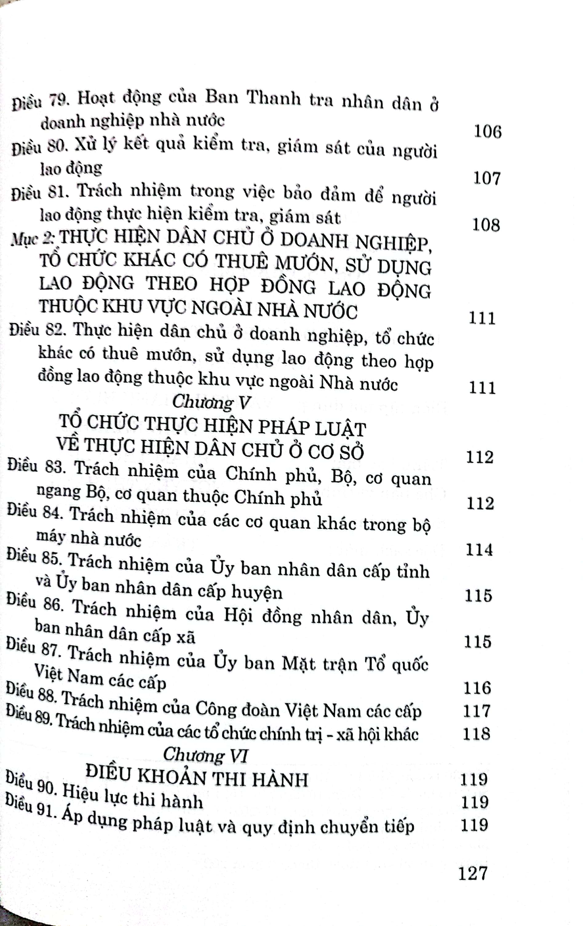 Luật Thực hiện dân chủ ở cơ sở