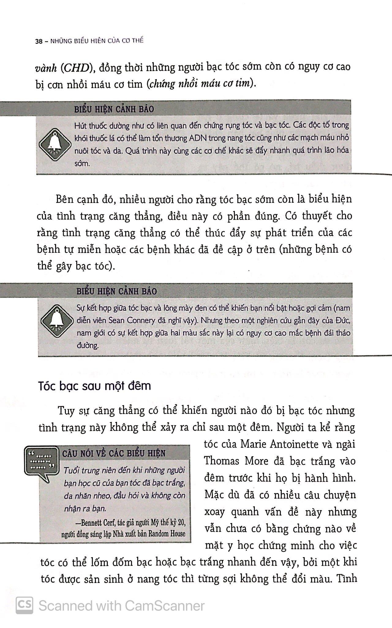 Những Biểu Hiện Của Cơ Thể