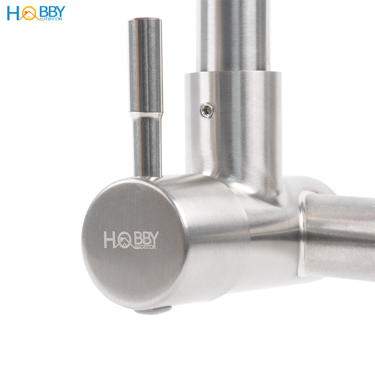 Vòi rửa chén lạnh gắn tường Inox 304 Hobby home decor VT2