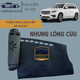 [VOLVO] Thảm Taplo 3 Lớp Dành Cho Các Xe Hãng VOLVO, Nhung Lông Cừu Cao Cấp - Hàng Chính Hãng