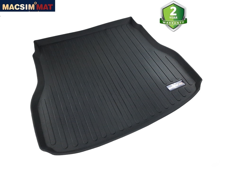 Thảm lót cốp xe ô tô Maserati Levante 2016-đến nay nhãn hiệu Macsim chất liệu TPV cao cấp màu đen (D0190)
