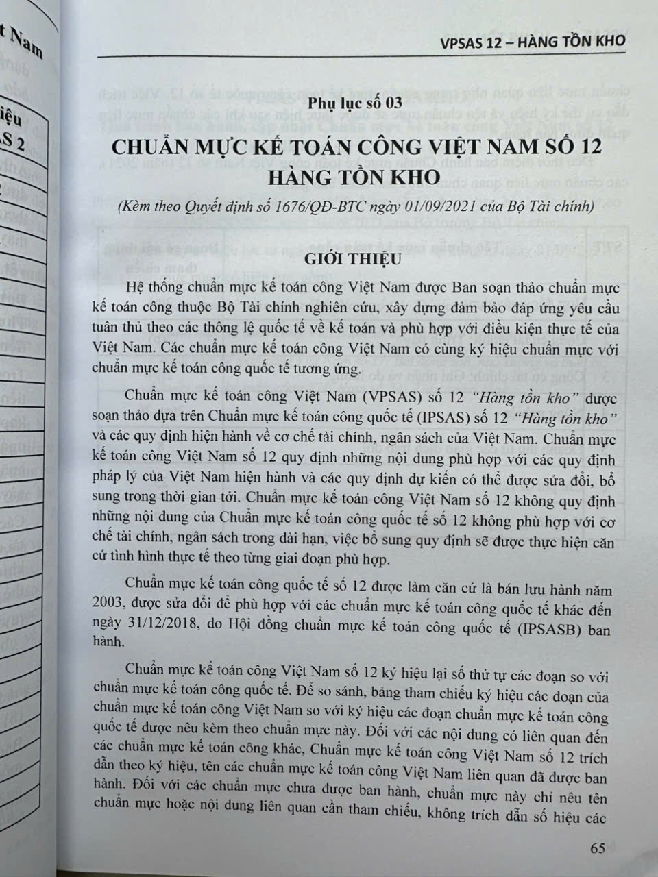 Sách Hệ Thống Chuẩn Mực Kế Toán Công Việt Nam – VPSAS (V2526T)