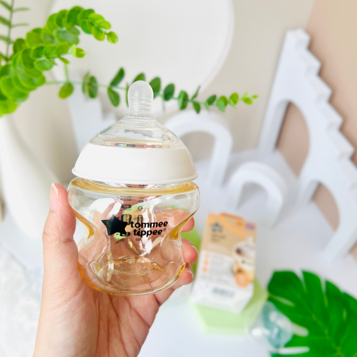 COMBO Bình Sữa PPSU Ty Siêu Mềm Tự Nhiên Tommee Tippee Nature Start 150ml & Bình Sữa Ty Siêu Mềm Tự Nhiên 150ml