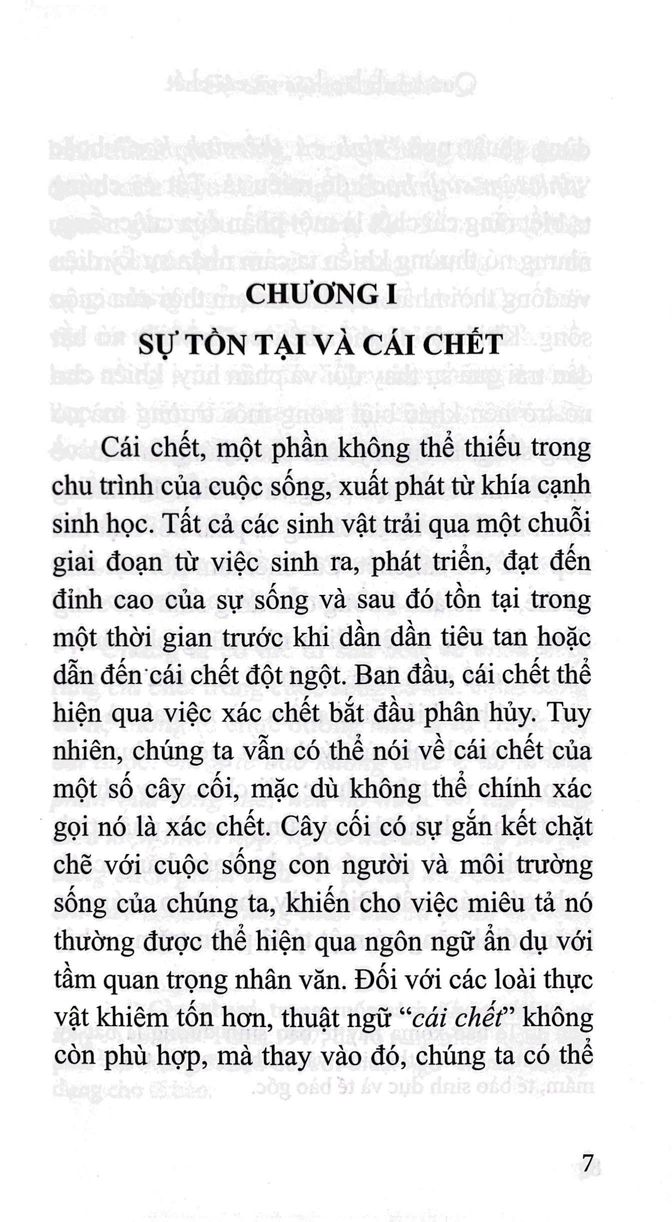 Quá Trình Lão Hóa Và Cái Chết
