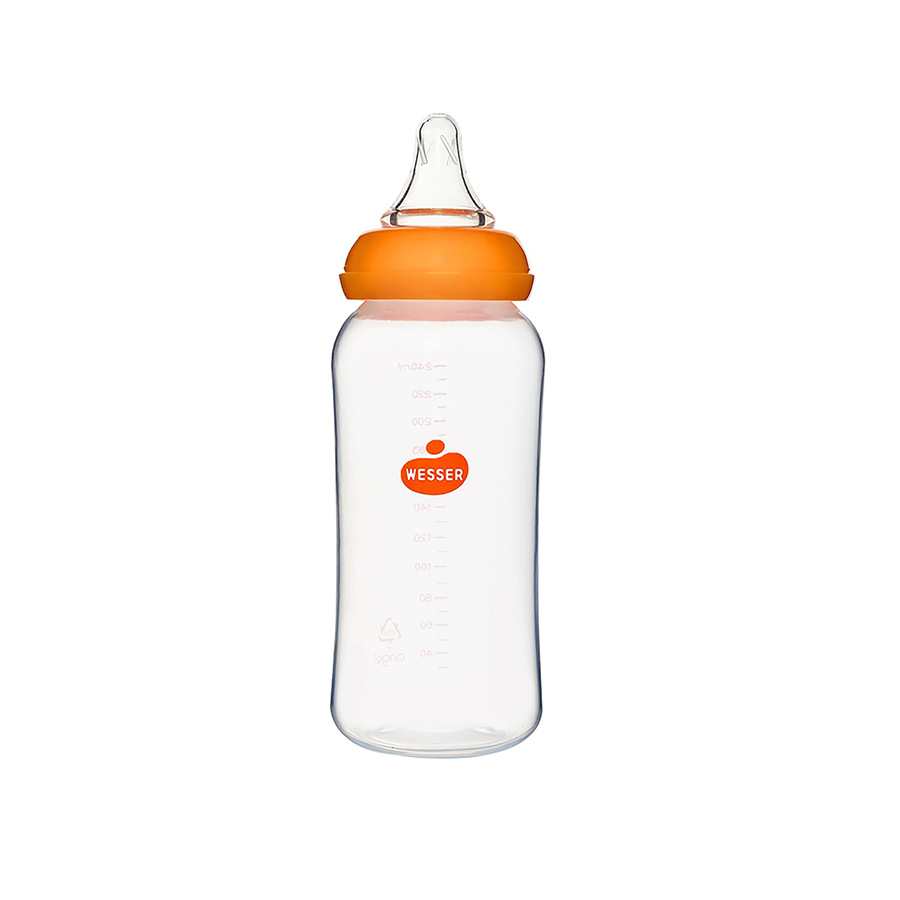 Bình sữa Wesser cổ hẹp PP 250ml