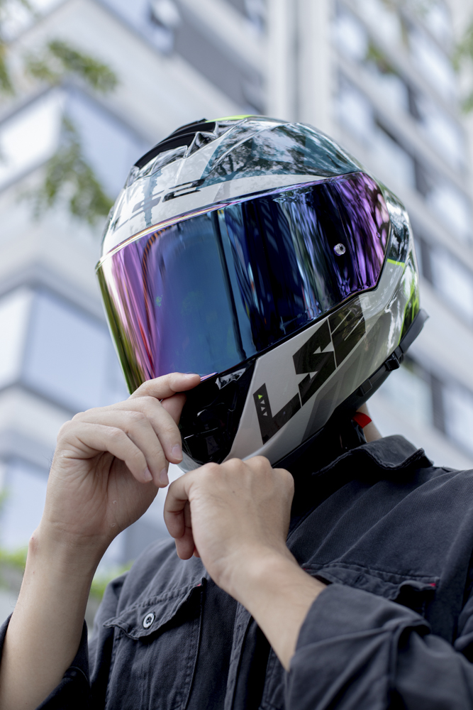 Mũ Bảo Hiểm Fullface Hai Kính LS2 FF800 Storm II