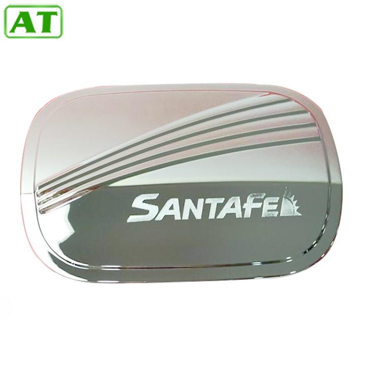 Ốp Nắp Bình Xăng Nhựa ABS Mạ Crom Hyundai Santafe 2019-2020