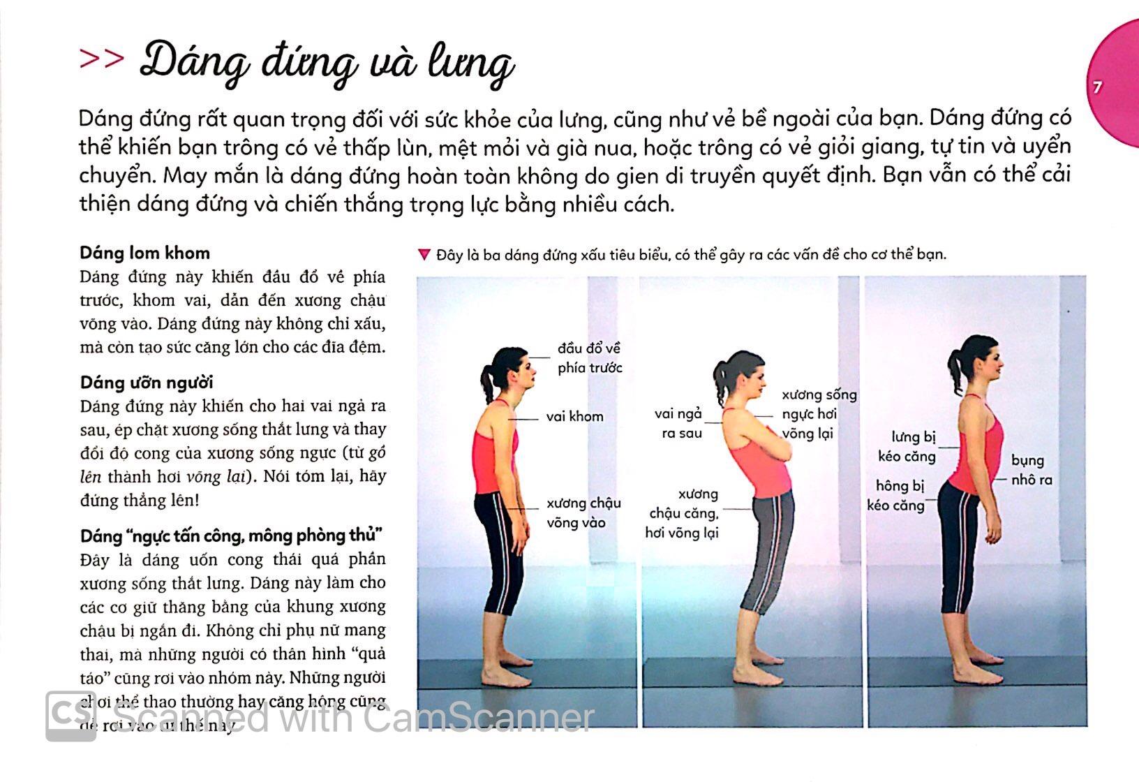 Sách Lò Xo - 15 Phút Tập Lưng (Kèm 1 DVD)