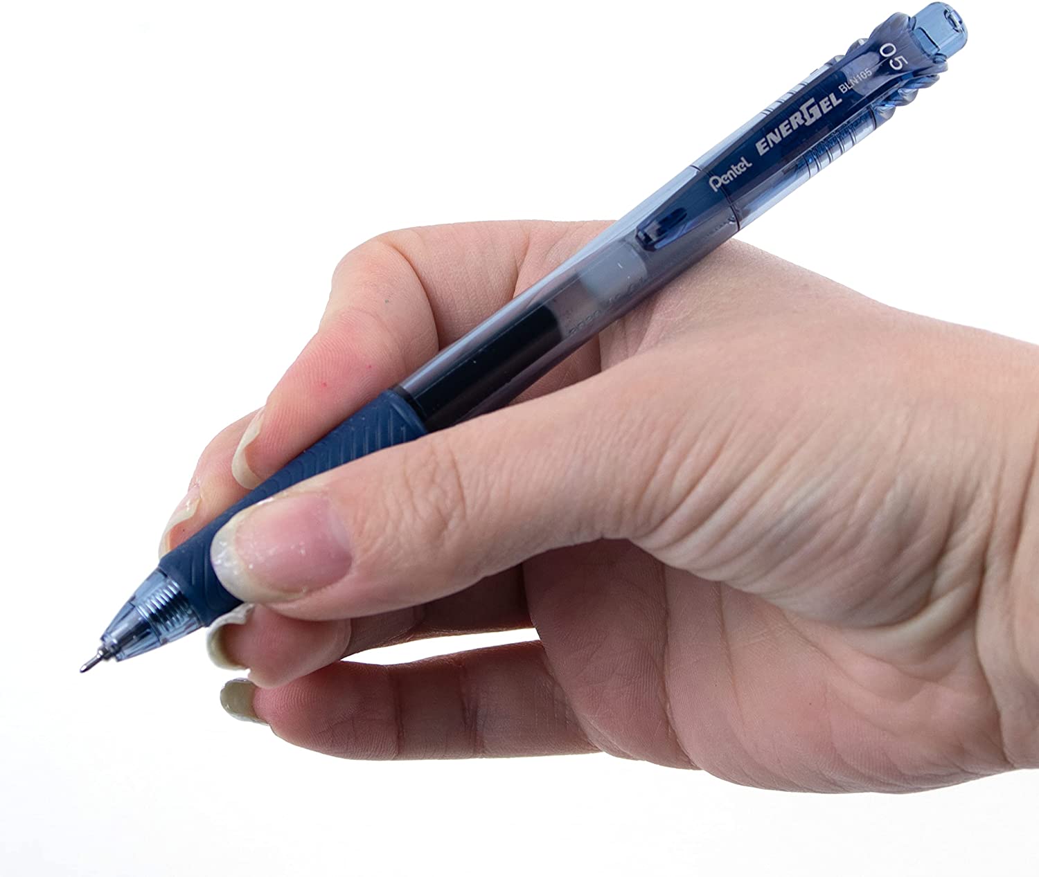 Bút Bi Nước Nhật Bản Pentel Energel BLN105 Ngòi 0.5mm | Trơn Mượt Siêu Nhanh Khô | 12 Màu Sống Động