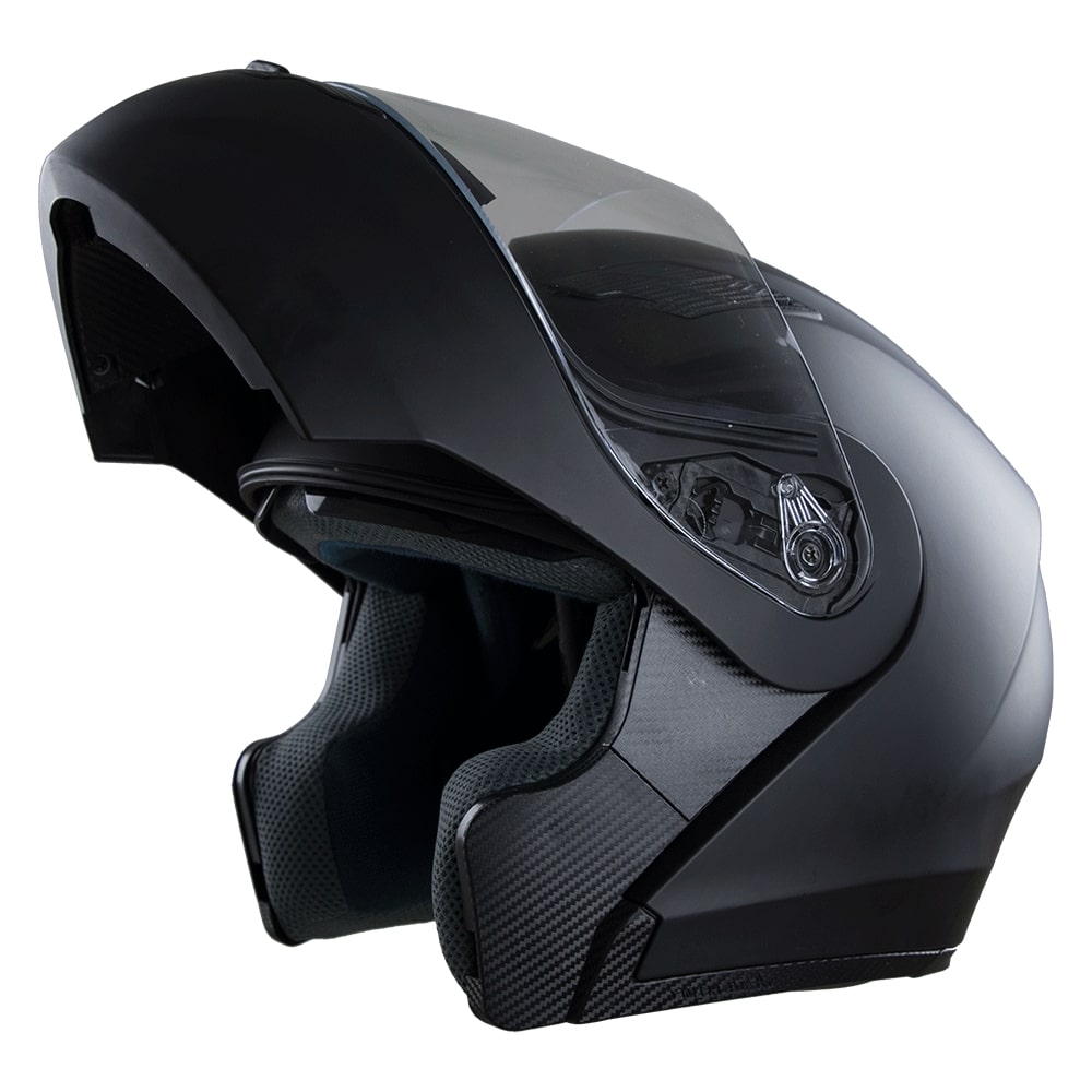 Mũ bảo hiểm Fullface Royal M179 Lật Hàm – Vân Carbon – 2 Kính