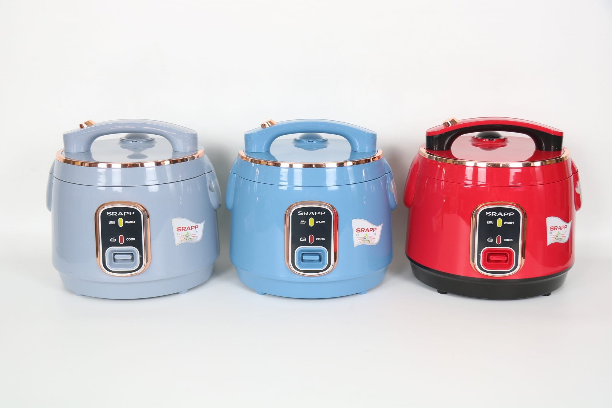 Nồi Cơm Điện SRAPP SH-NC128 1.2 Lít - Màu Ngẫu Nhiên - Hàng Chính Hãng