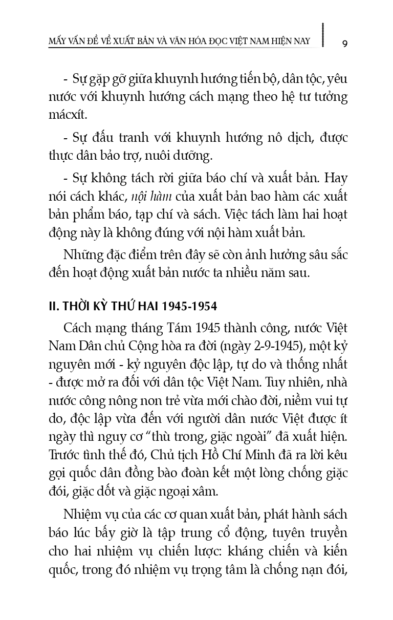 Mấy Vấn Đề Về Xuất Bản Và Văn Hoá Đọc Việt Nam Hiện Nay