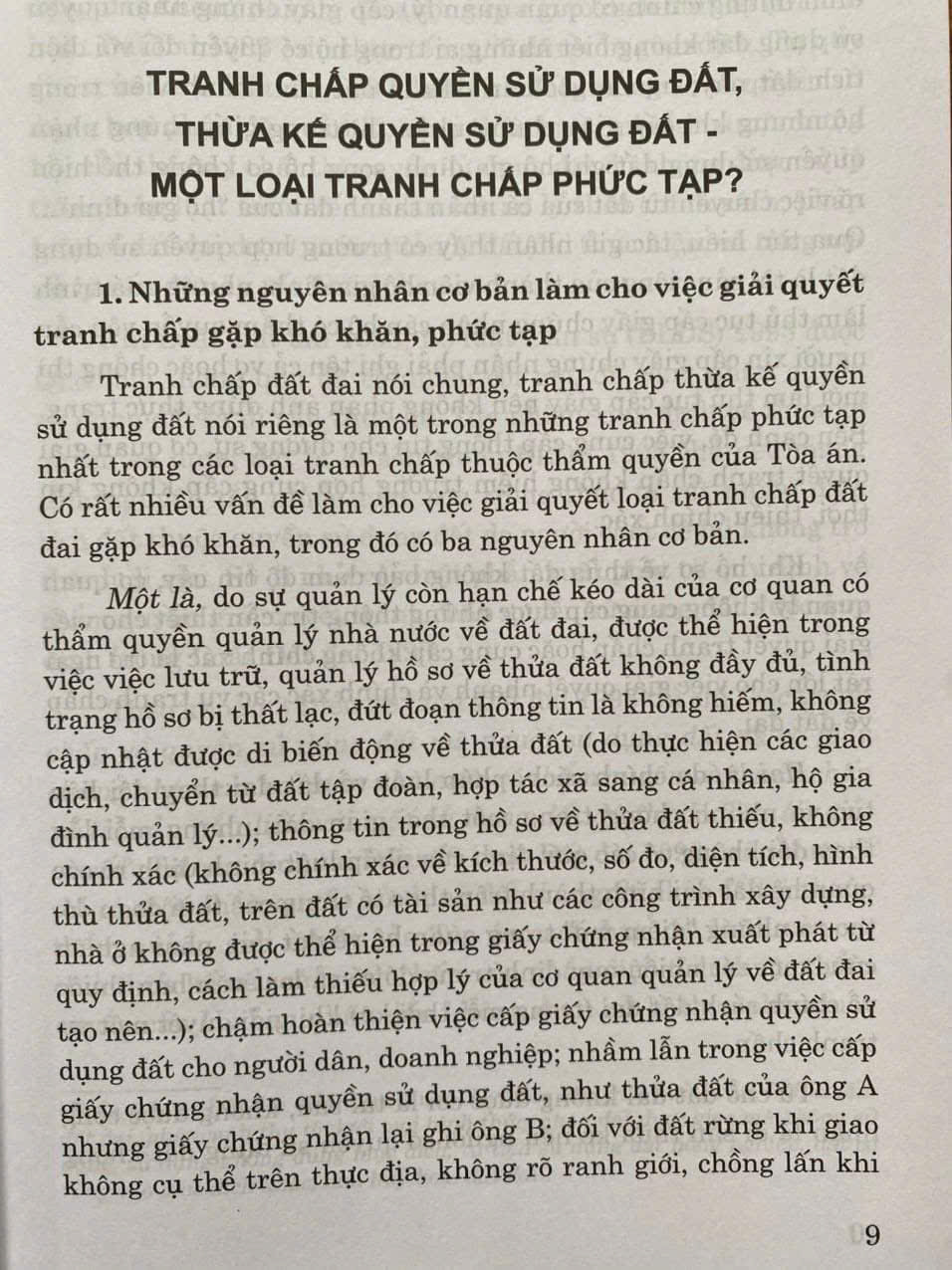 Thời Hiệu, Thừa Kế Và Thực Tiễn Xét Xử