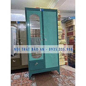Tủ quần áo sắt 1m8 