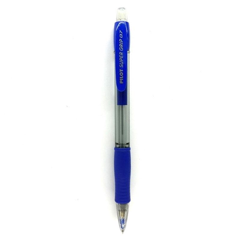 Bút Chì Bấm Super Grip - Thân Xanh - H-187-SL-L