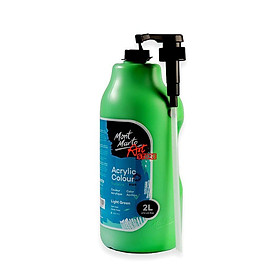 Màu Acrylic Bình 2Lít Có Vòi Xịt Mont Marte