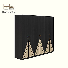 [Happy Home Furniture] CHARIS , Tủ quần áo 6 cửa mở, 220cm x 59cm x 200cm ( DxRxC), TCM_122
