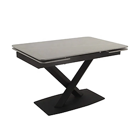 Bàn ăn thông minh kéo dài mặt đá ceramic Juno Sofa chân sắt kích thước 1m4/1m8 x 80 x 75cm