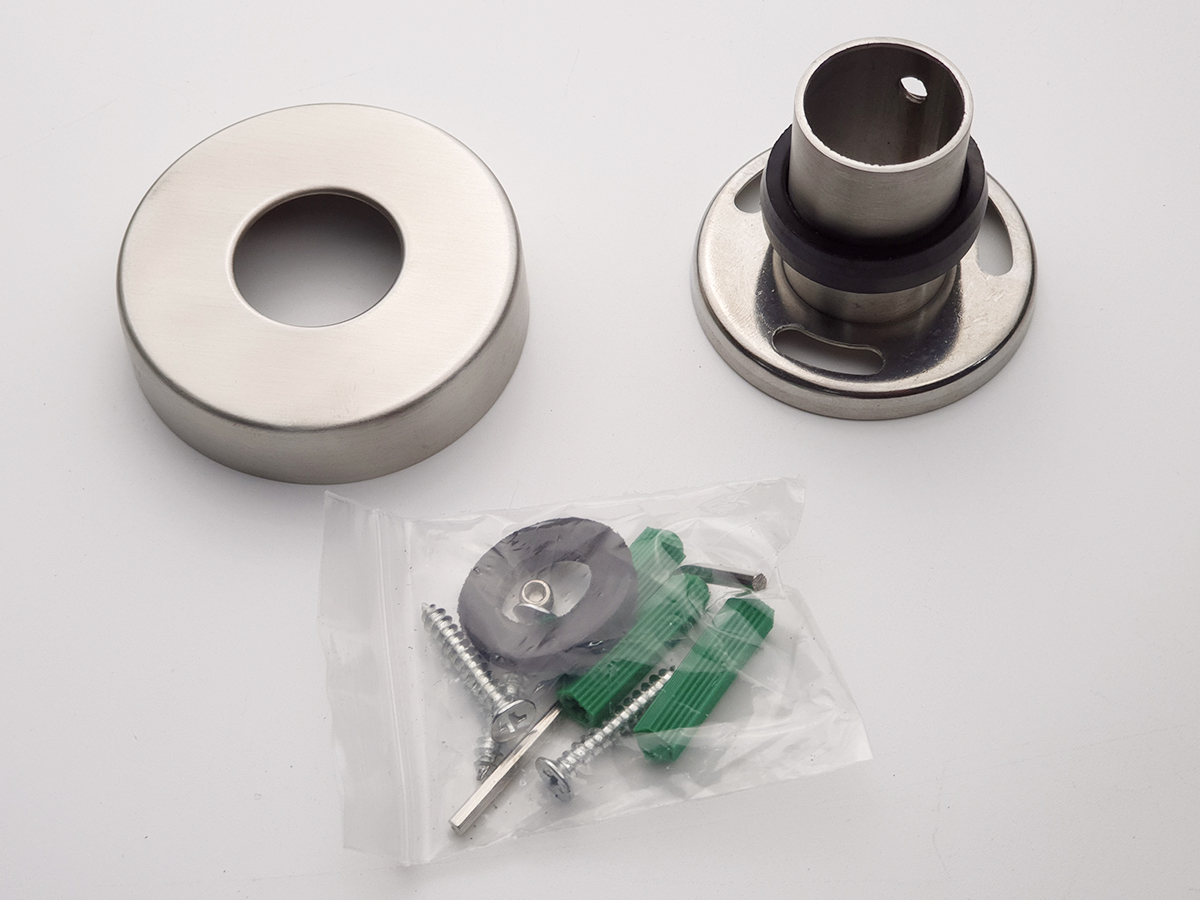 Bộ sen cây tắm đứng nóng lạnh Inox SUS 304 Eurolife EL-S909 (Trắng vàng)