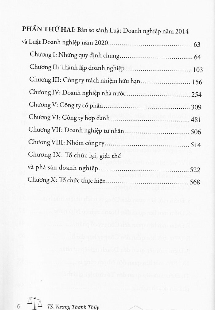 Điểm Mới Của Luật Doanh Nghiệp Năm 2020 Dành Cho Doanh Nghiệp - Tác Giả Vương Thanh Thúy