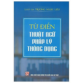 Từ điển thuật ngữ pháp lý thông dụng