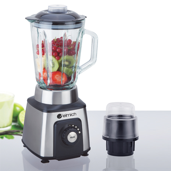 Máy Xay Sinh Tố Cối Thuỷ Tinh Elmich BLE-1846 (600W) - Hàng chính hãng