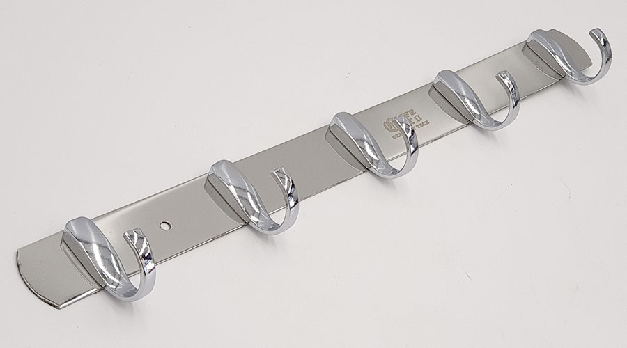 Móc treo áo 5 chấu Inox Eurolife EL-M4 (Trắng bạc)