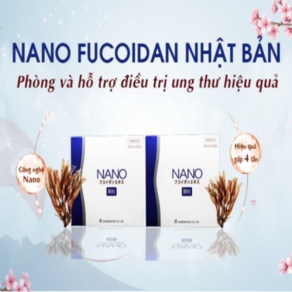 Fucoidan Nano 30 gói - Phòng và hỗ trợ điều trị ung thư