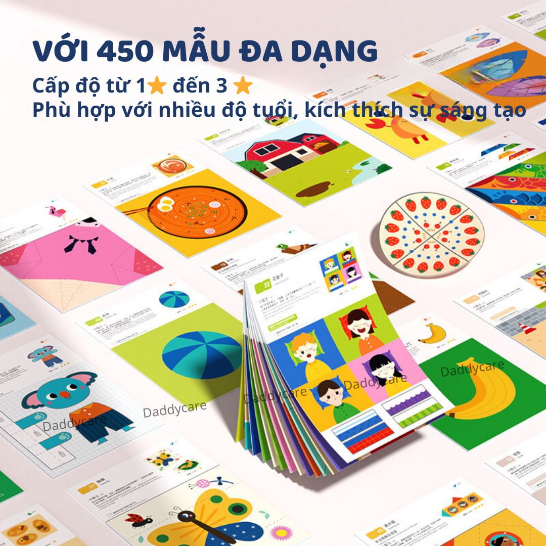 Giấy Gấp Origami Mideer Origami 3 cấp độ, Đồ Chơi Thủ Công giáo dục sáng tạo Cho Bé