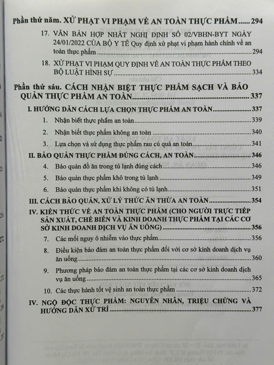 Sách Luật An Toàn Thực Phẩm – Công Tác Thanh Tra Kiểm Tra Bảo Đảm An Toàn Vệ Sinh Thực Phẩm Trong Các Đơn Vị, Doanh Nghiệp, Quán Ăn, Nhà Hàng, Khách Sạn - V2305D
