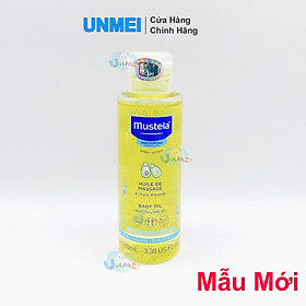 Dầu Massage Cho Trẻ Sơ Sinh Và Em Bé Mustela (100ml)