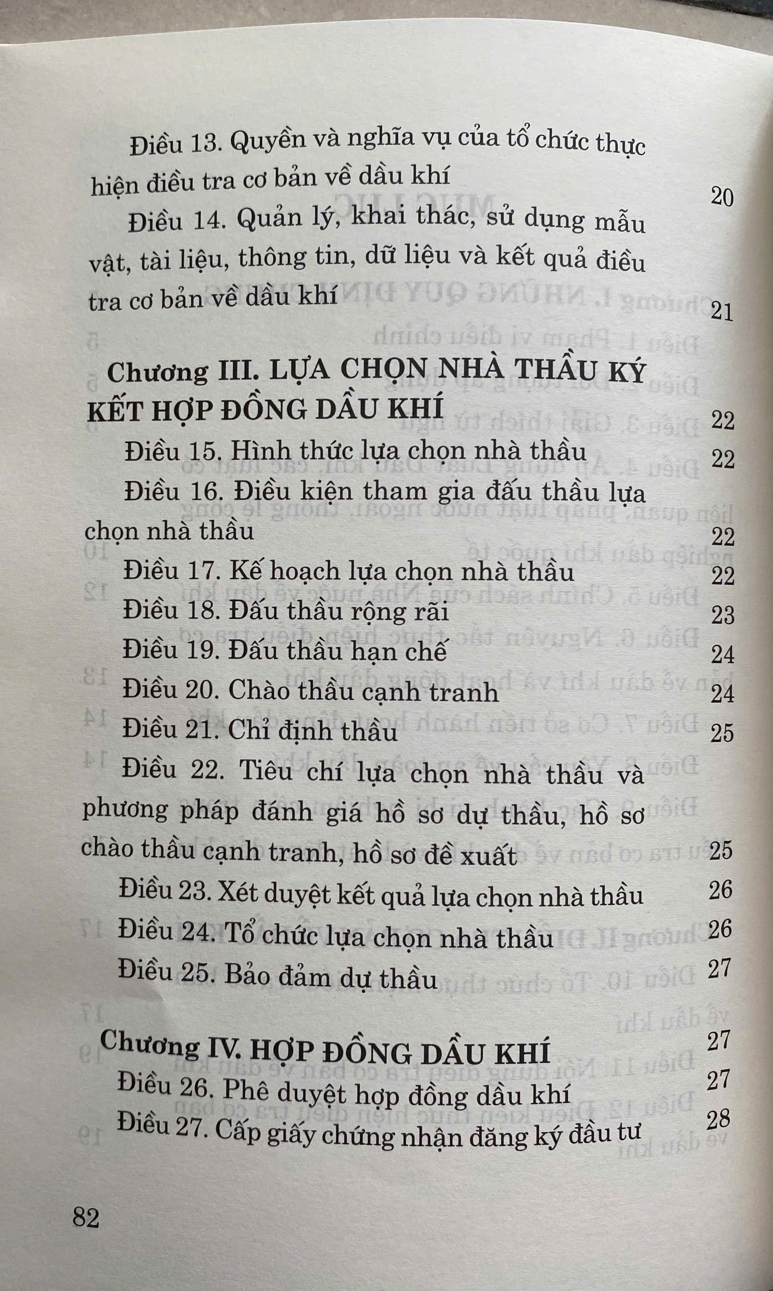 Luật Dầu Khí