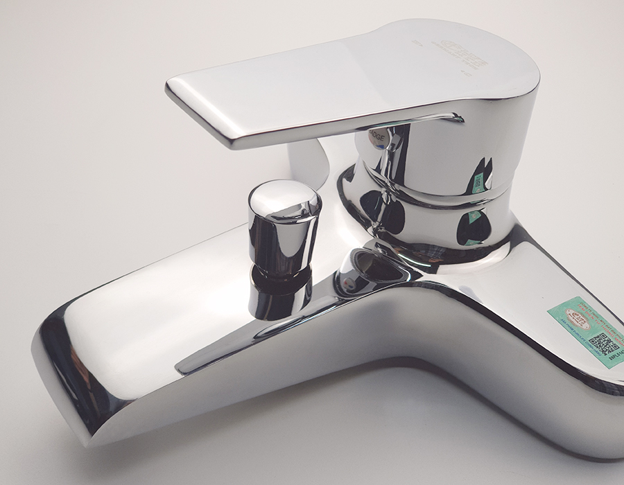 Bộ vòi sen nóng lạnh Đồng mạ ChromeEurolife EL-AZA01 (Trắng bạc)