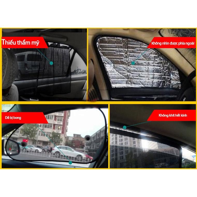 Rèm che nắng nam châm cho Toyota Veloz, bộ 4 tấm cho 4 cửa, hàng loại 1 cao cấp nhất, vừa khít kính