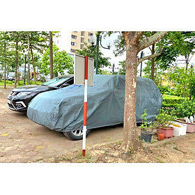 Bạt phủ ô tô chất liệu vải không dệt cao cấp thương hiệu MACSIM dành cho BMW X3 màu ghi - sử dụng trong nhà, ngoài trời