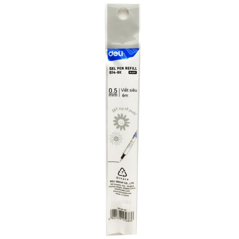 Ruột Bút Gel 0.5 mm - Mực Đen - Phiên Bản Sơn Tùng M-TP Giới Hạn - Deli CG14-BK