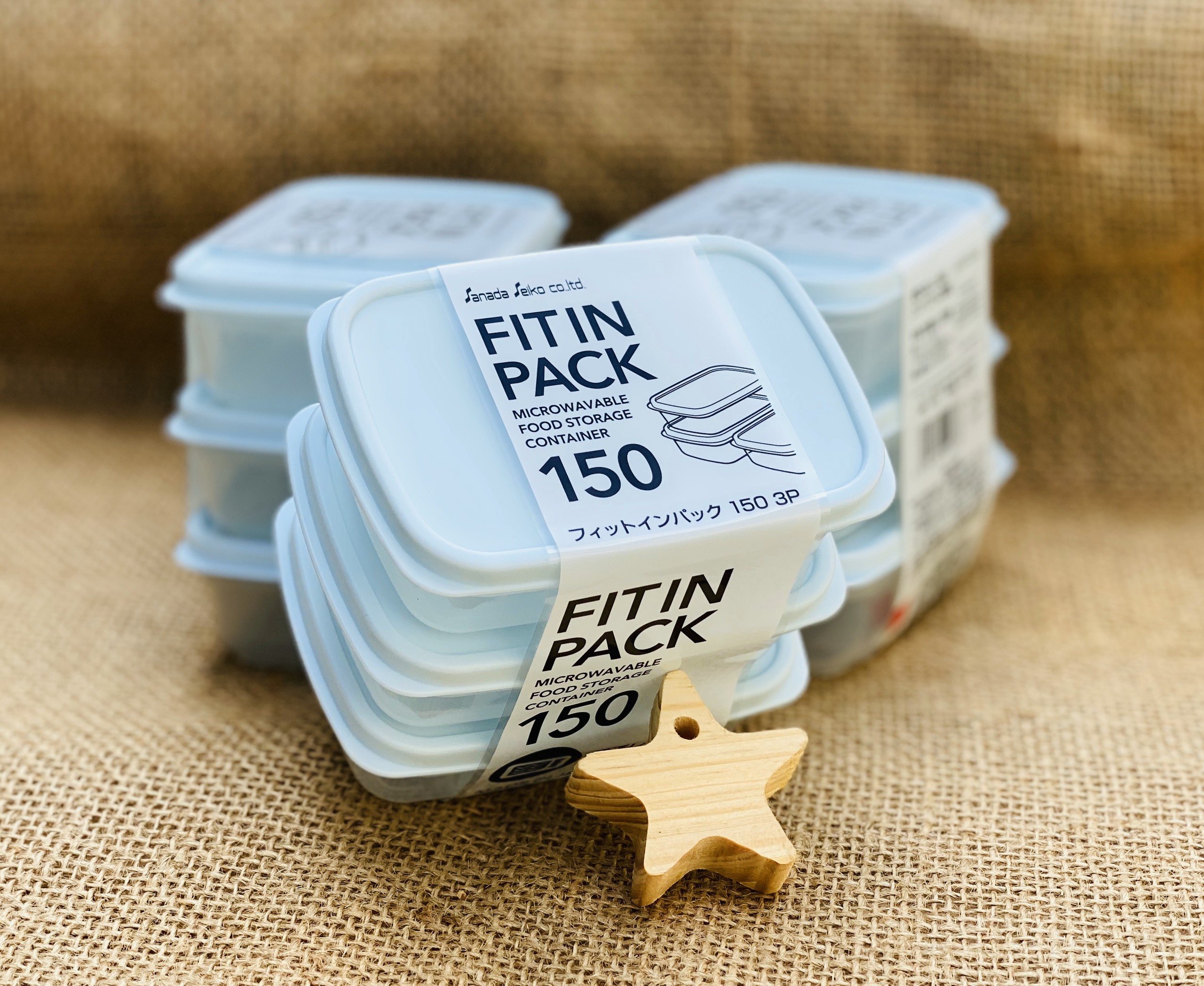 Hộp trữ đông, bảo quản thực phẩm Freezermate Fit in Pack nhựa nguyên sinh an toàn hàng Made in Japan