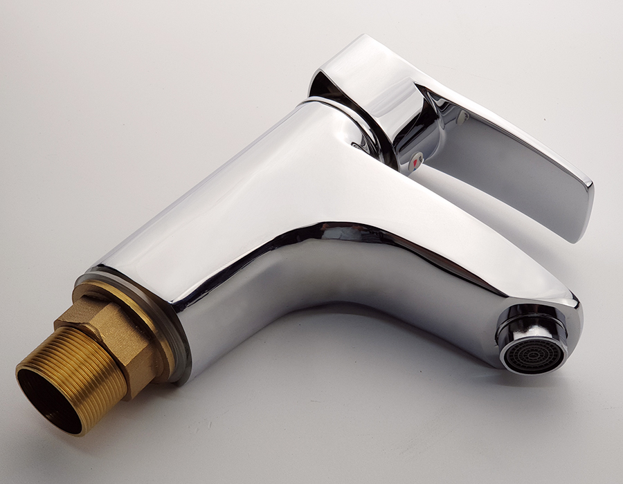 Vòi lavabo nóng lạnh Eurolife EL-4002 (Trắng bạc)
